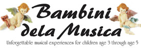 Logo for Bambini dela Musica.